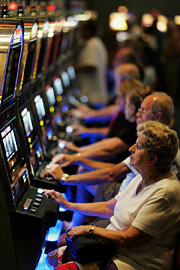 Slot machine etiquette party